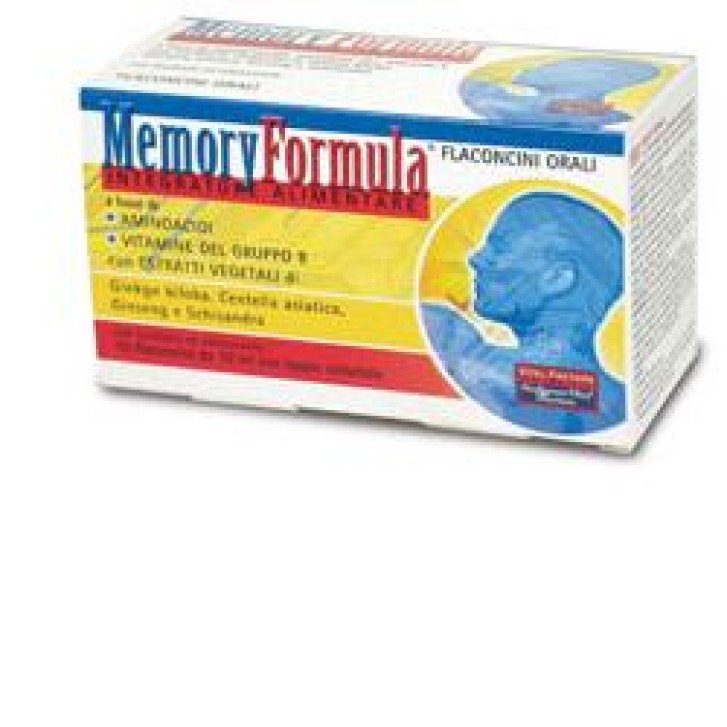 Memory Formula 10 Flaconcini - Integratore Alimentare