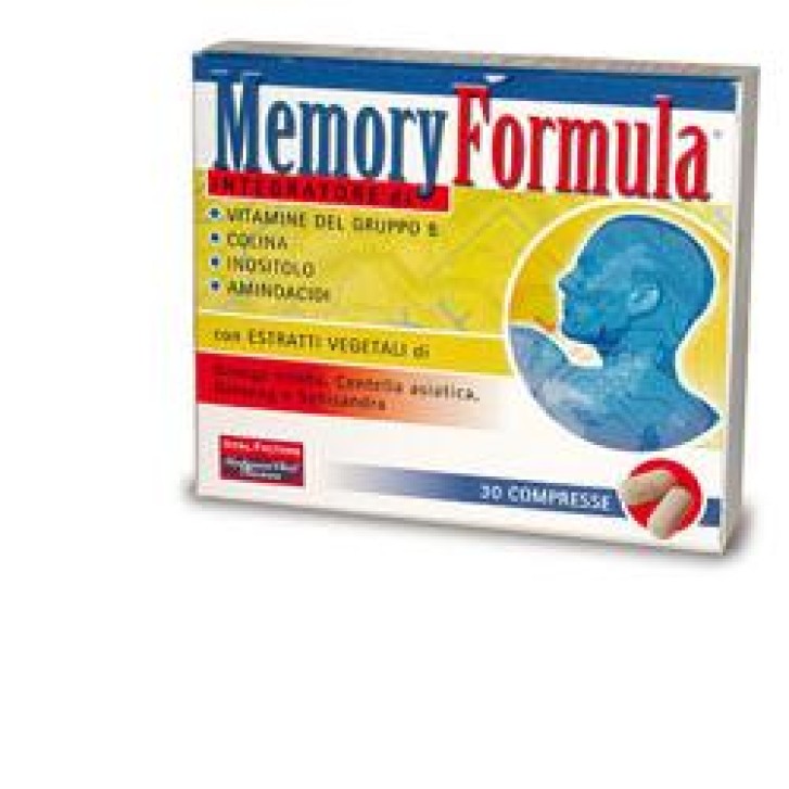 Memory Formula 30 Compresse - Integratore Alimentare