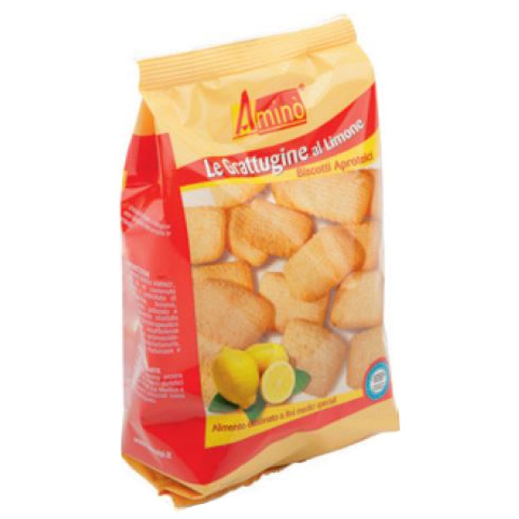 Amino' Le Grattugine al Limone Biscotti Aproteici 200 grammi