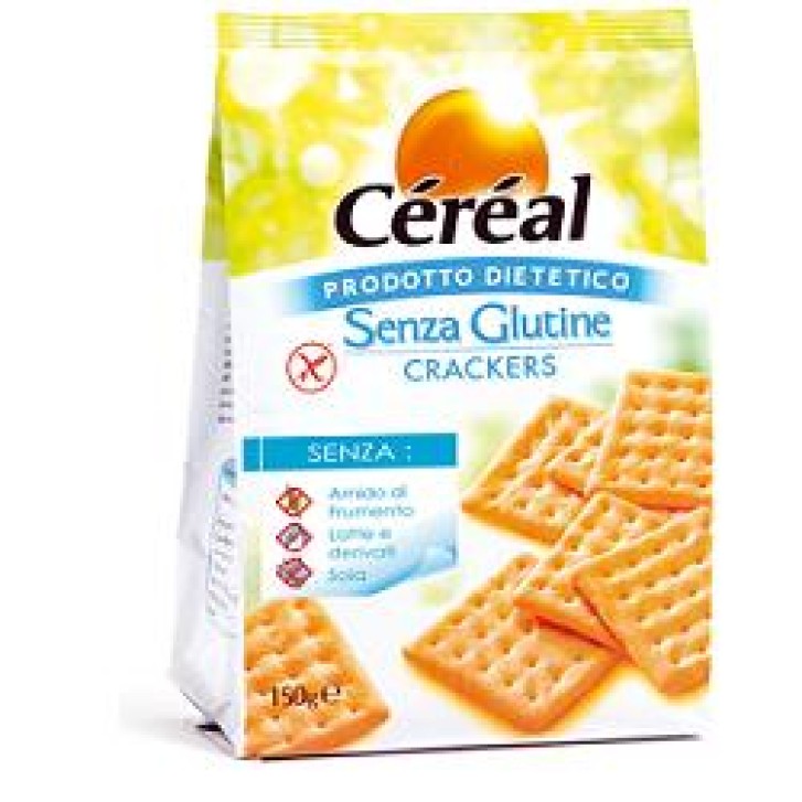 Cereal Crackers con Rosmarino Senza Glutine 150 grammi