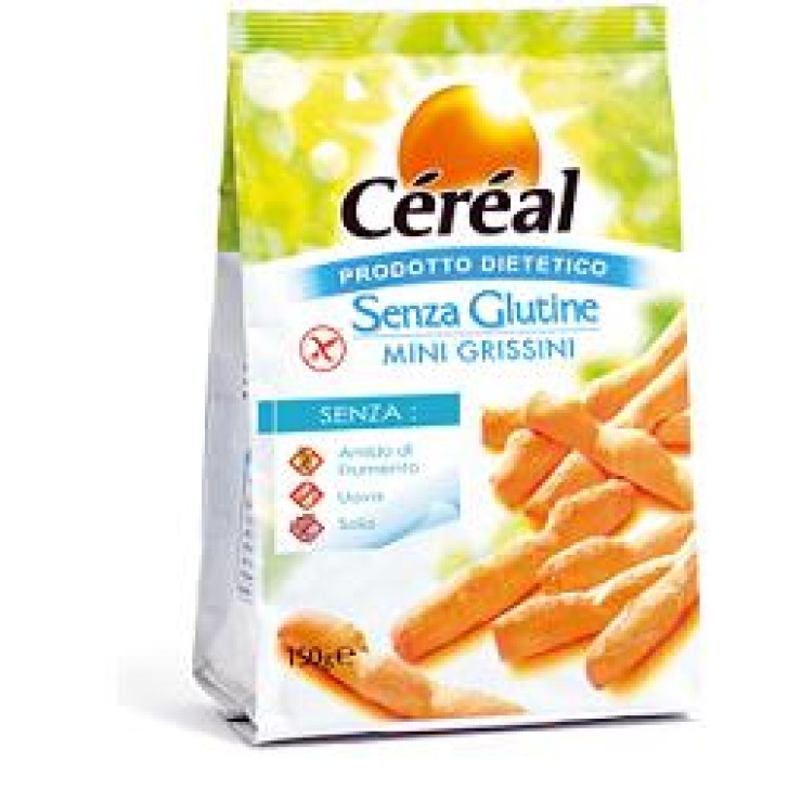 Cereal Mini Grissini Senza Glutine 150 grammi