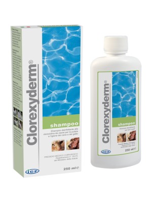 Clorexyderm Shampoo Disinfettante Cani e Gatti 250 ml