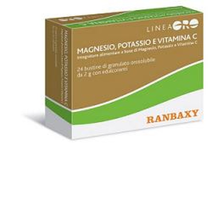 Ranbaxy Oro Magnesio Potassio Vitamina C 20 Bustine - Integratore Alimentare
