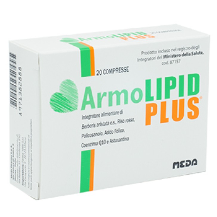 Armolipid Plus 20 Compresse PSI - Integratore per il Colesterolo