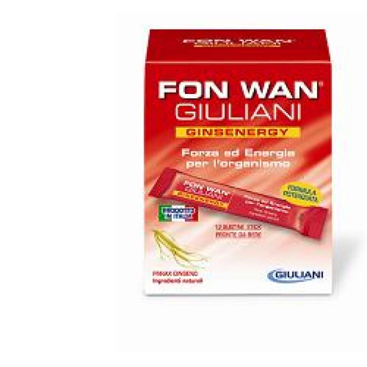 Fon Won Ginsenergy 12 bustine - Integratore Energizzante