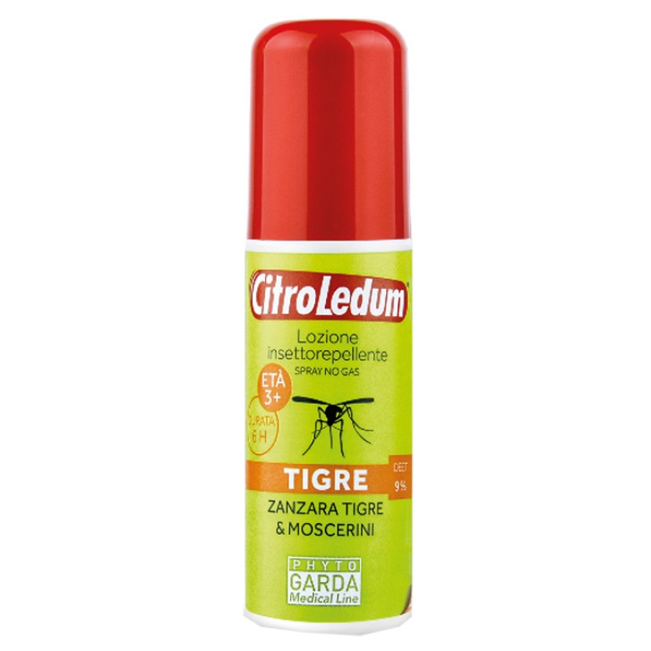 Phyto Garda CitroLedum Tigre Spray Protettivo Zanzare 100 ml