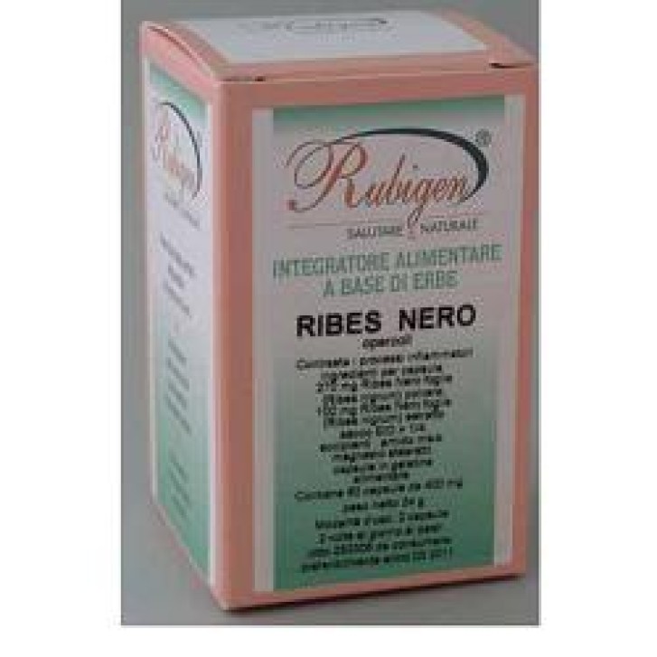 Rubigen Ribes Nero 60 Capsule - Integratore Difese Immunitarie