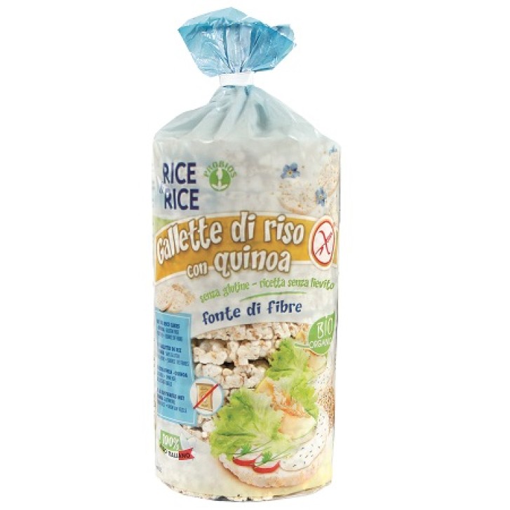Rice&Rice Gallette Riso+Quinoa 100 grammi
