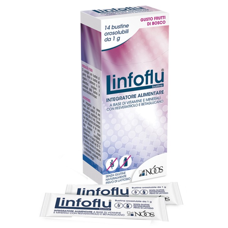 Linfoflu 14 Bustine Orosolubili - Integratore Immunostimolante