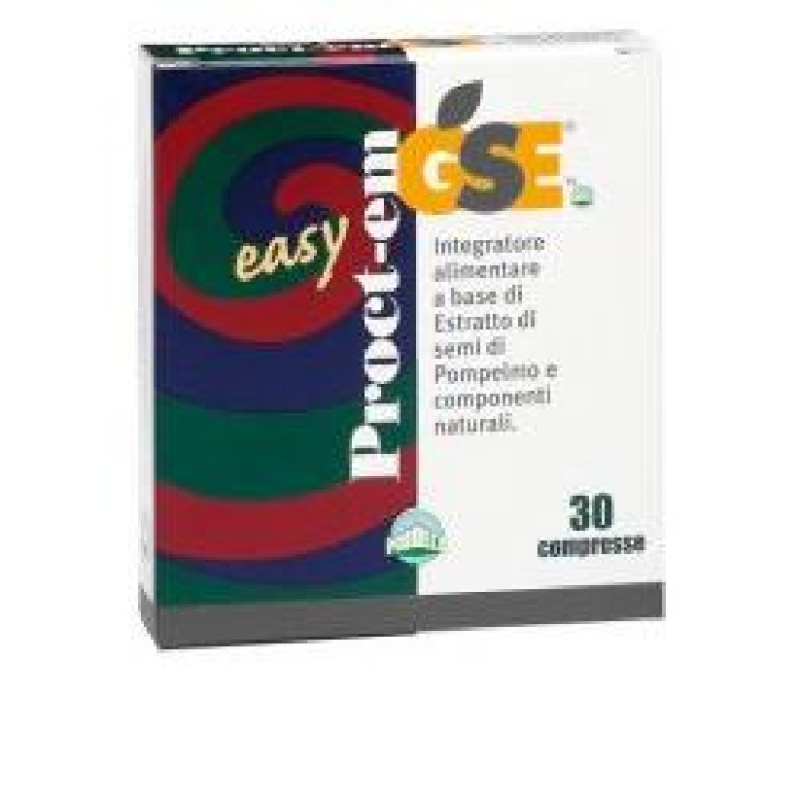 Gse Proct-Emulsione Easy 30 Compresse - Integratore Emorroidi