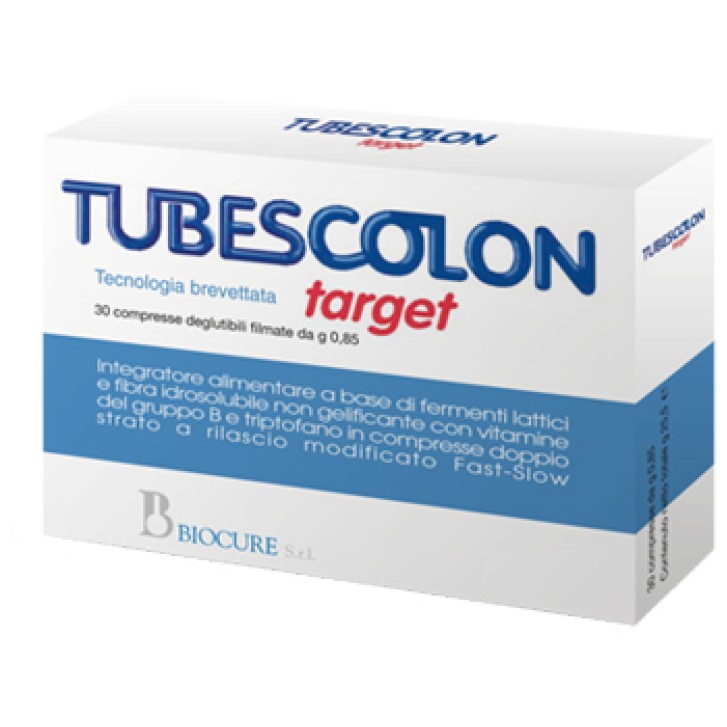 TUbes Colon Target 30 Compresse - Integratore Alimentare