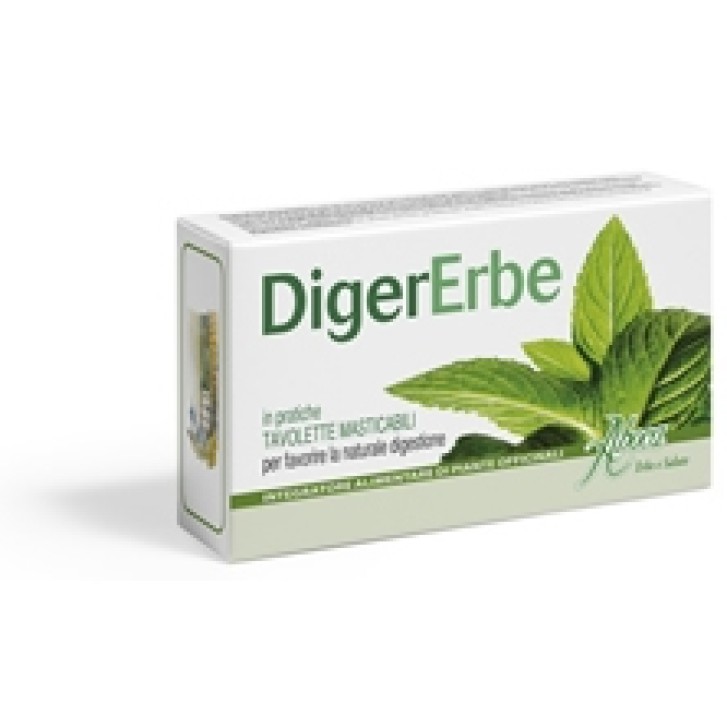 Aboca DigerErbe 30 Tavolette - Integratore Digestivo