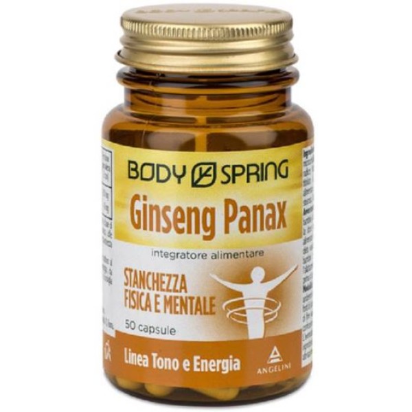 Body Spring Panax Ginseng 50 Capsule - Integratore Alimentare