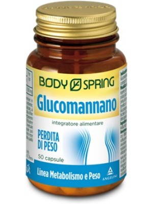 Body Spring Glucomannano 50 Capsule - Integratore Alimentare