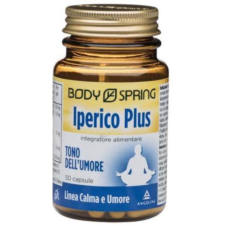 Body Spring Iperico Plus 50 Capsule - Integratore Alimentare
