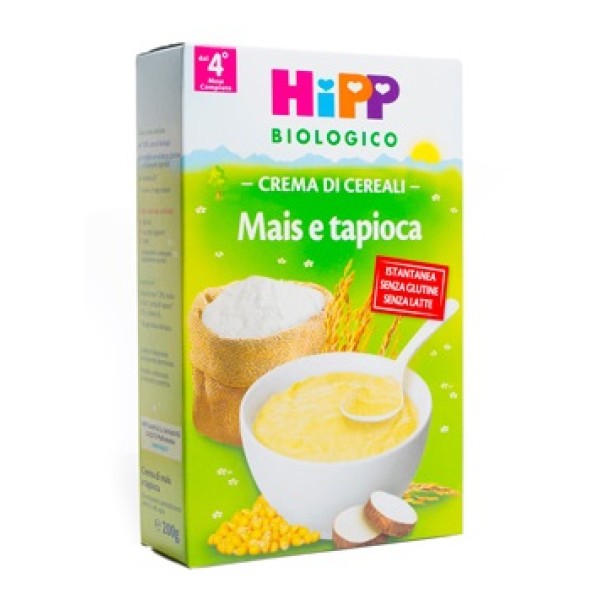 Hipp Bio Crema di Mais e Tapioca Istantanea 200 grammi