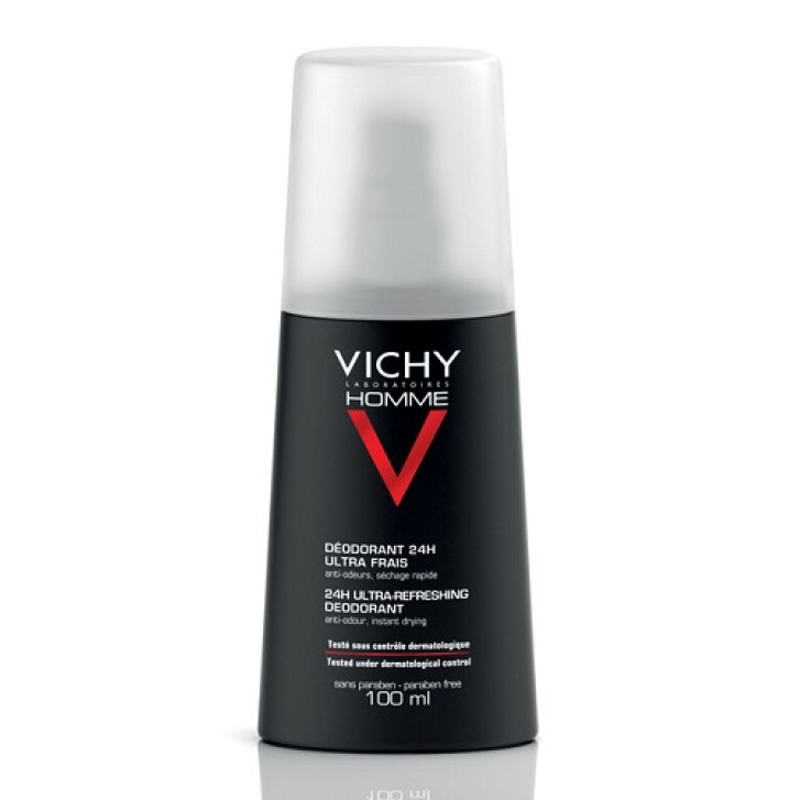 Vichy Homme Deodorante Vapo 100 ml