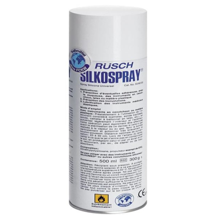 Silkospray Lubrificante Catetere Silicone Universale 500 ml