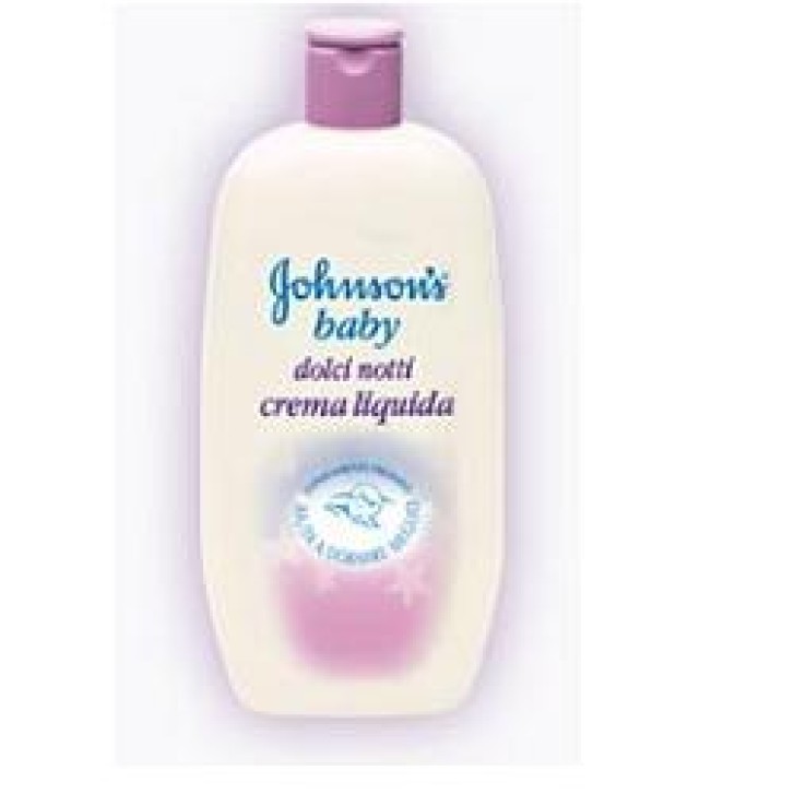 Johnson's Baby Crema Liquida Dolci Notti 300 ml