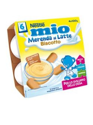 Nestle' Mio Merenda Biscotto 4 x 100 grammi