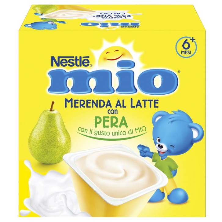 Nestle' Mio Merenda Pera 4 x 100 grammi