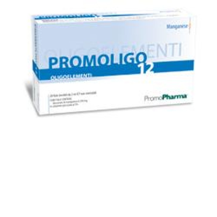 Promoligo 12 Manganese 20 Fiale PromoPharma - Oligoelementi