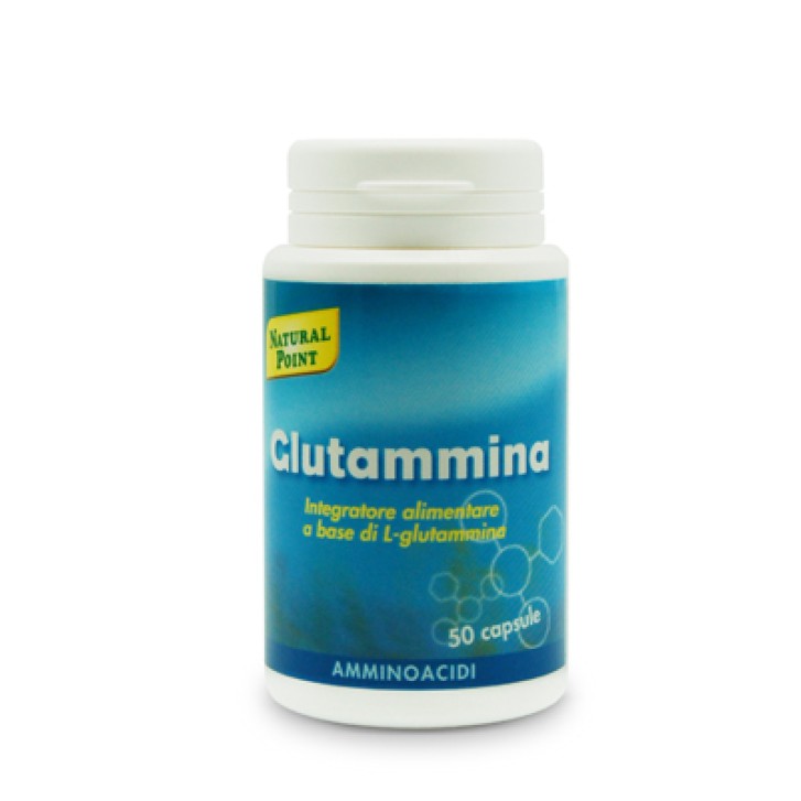 Natural Point L-Glutammina 50 Capsule - Integratore Alimentare