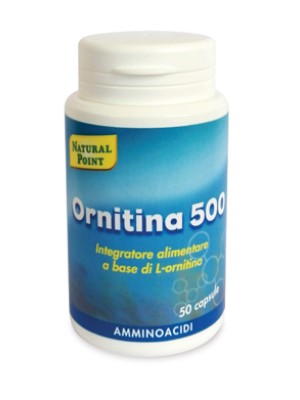 Natural Point L-Ornitina 50 Capsule - Integratore Alimentare