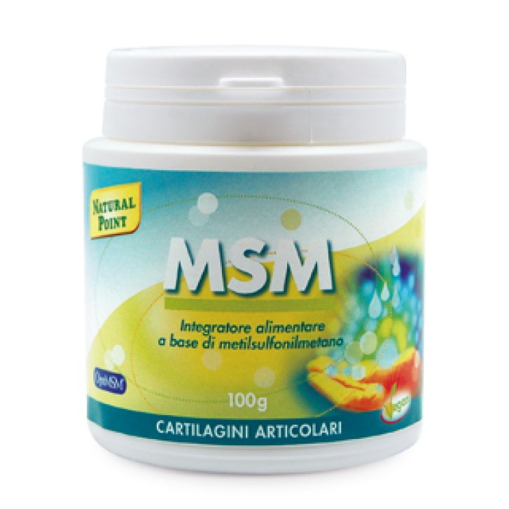 Natural Point MSM Polvere 100 grammi - Integratore Alimentare