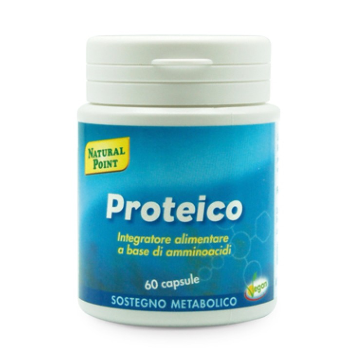Natural Point Proteico Aminoacidi Essenziali 60 Capsule - Integratore Alimentare