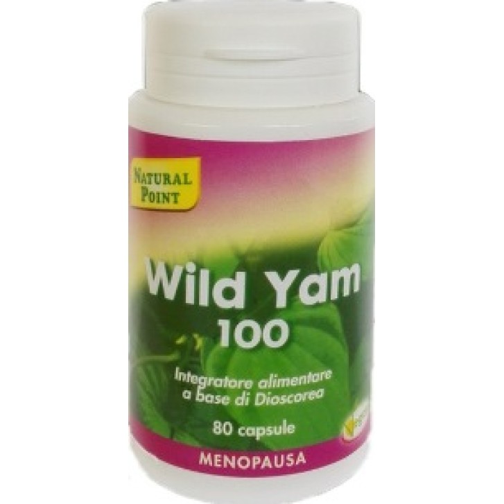 Natural Point Wild Yam 100 80 Capsule - Integratore Menopausa