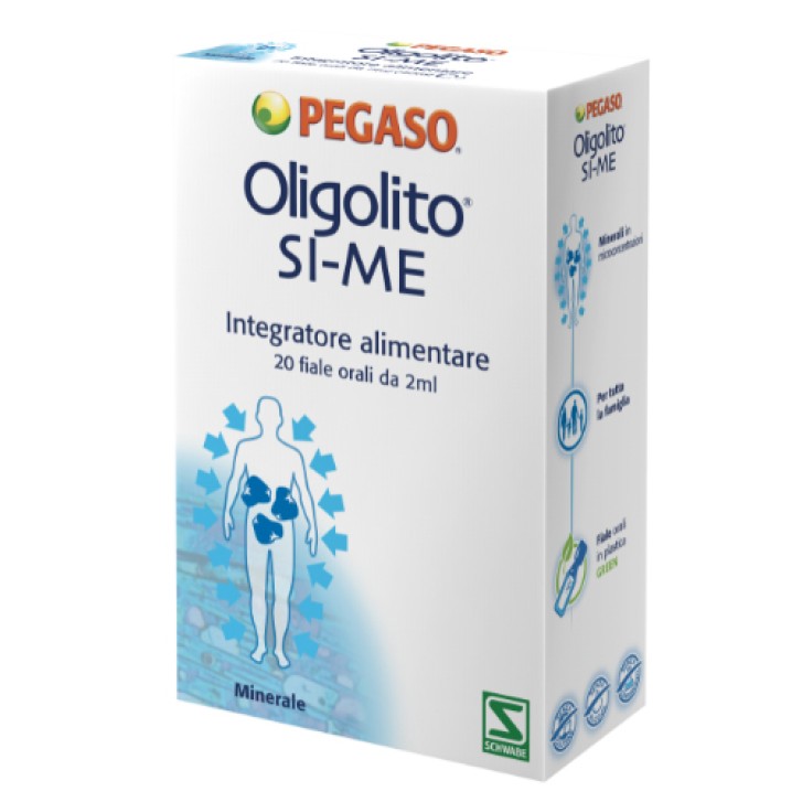 Pegaso Oligolito SI-ME 20 Fiale da 2 ml - Integratore per il Metabolismo