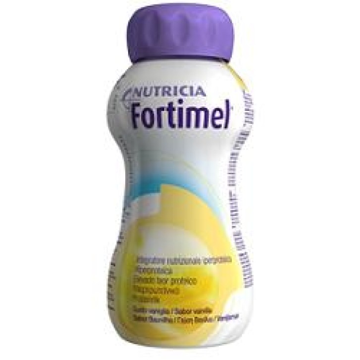 Fortimel Integratore Nutrizionale Iperproteico Gusto Vaniglia 4 x 200 ml