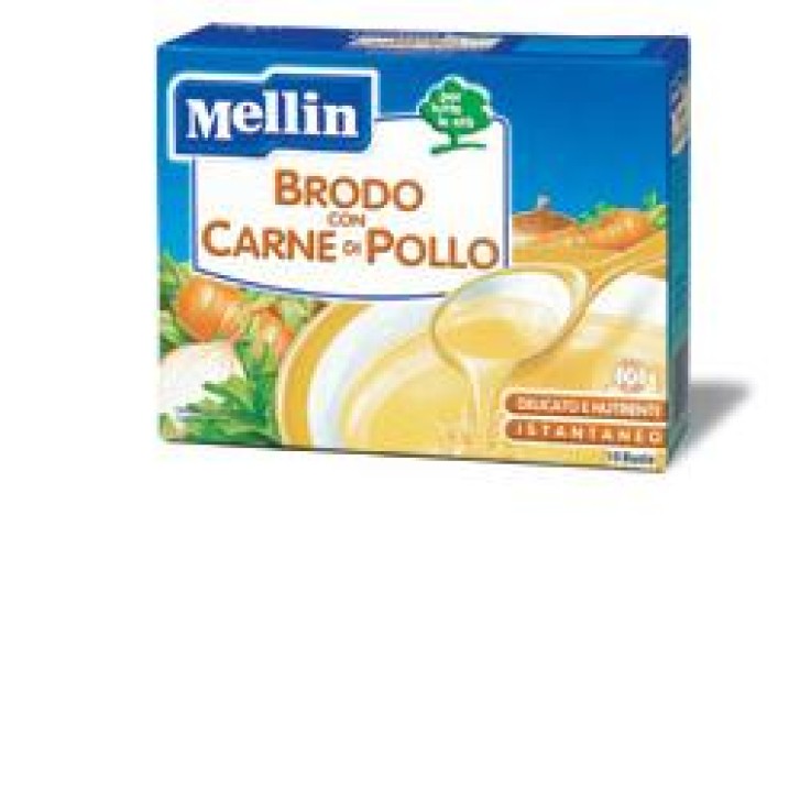 Mellin Brodo Carne e Pollo 50 grammi