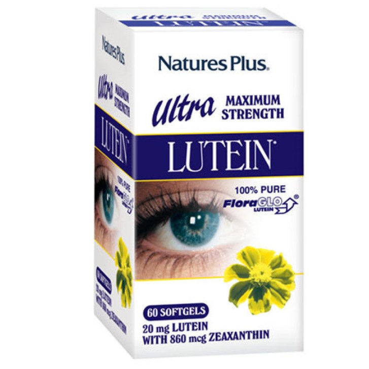 Nature's Plus Ultra Luteina 60 Capsule - Integratore per il Benessere Degli Occhi