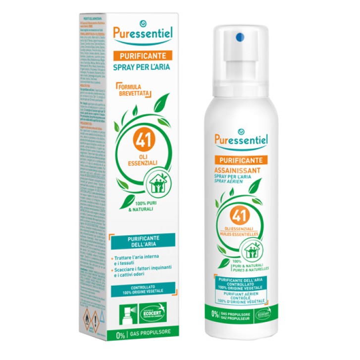Puressentiel Spray Purificante agli Oli Essenziali per Ambiente 200 ml