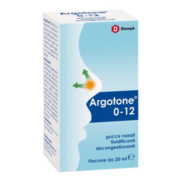 Argotone 0-12 Gocce Nasali Fluidificanti 20 ml