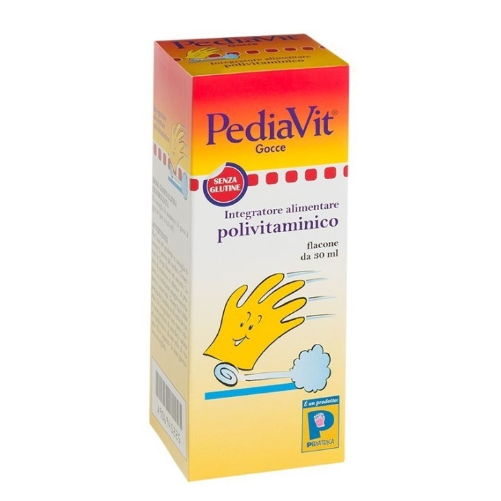 Pediavit Gocce 30 ml - Integratore Multivitaminico Bambini