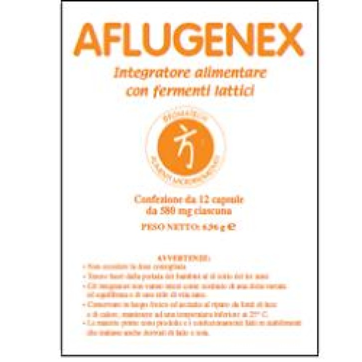 Aflugenex 12 Capsule - Integratore con Fermenti Lattici