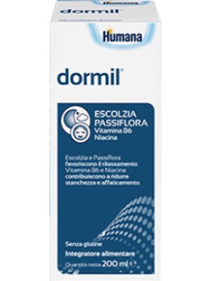Humana DorMil Sciroppo 200 ml - Integratore Alimentare