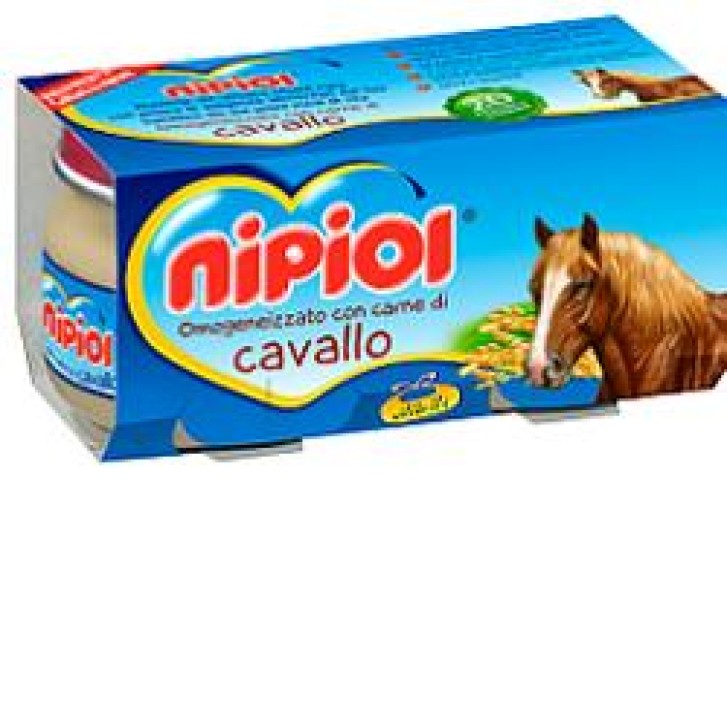Nipiol Omogeneizzato Cavallo 2 x 80 grammi