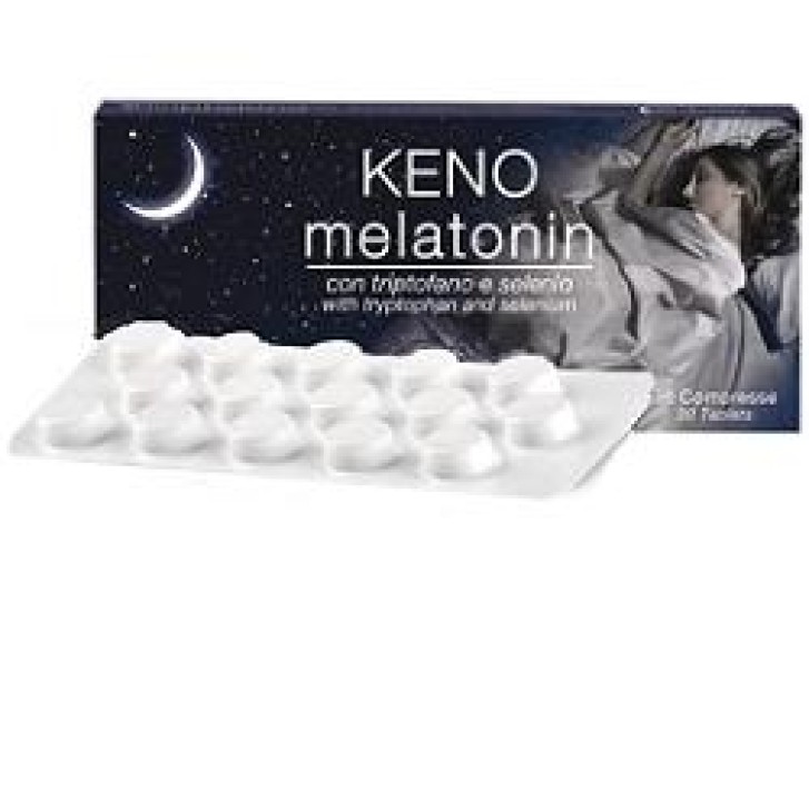 Keno Melatonin 30 Compresse - Integratore Alimentare
