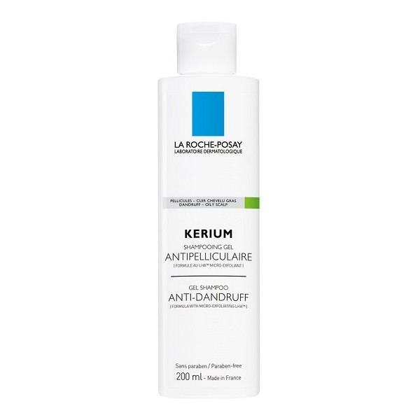 La Roche Posay Kerium Forfora Grassa Shampoo - Gel Antiforfora 200 ml