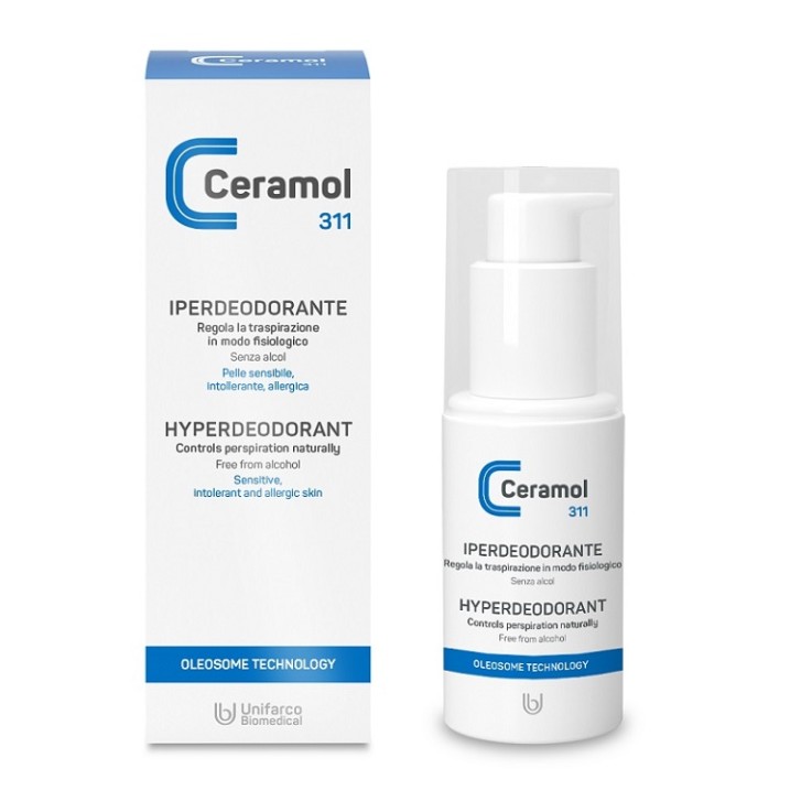 Ceramol Iperdeodorante Pelle Sensibile 75 ml