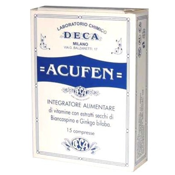 Acufen 600 mg 15 Compresse - Integratore Alimentare