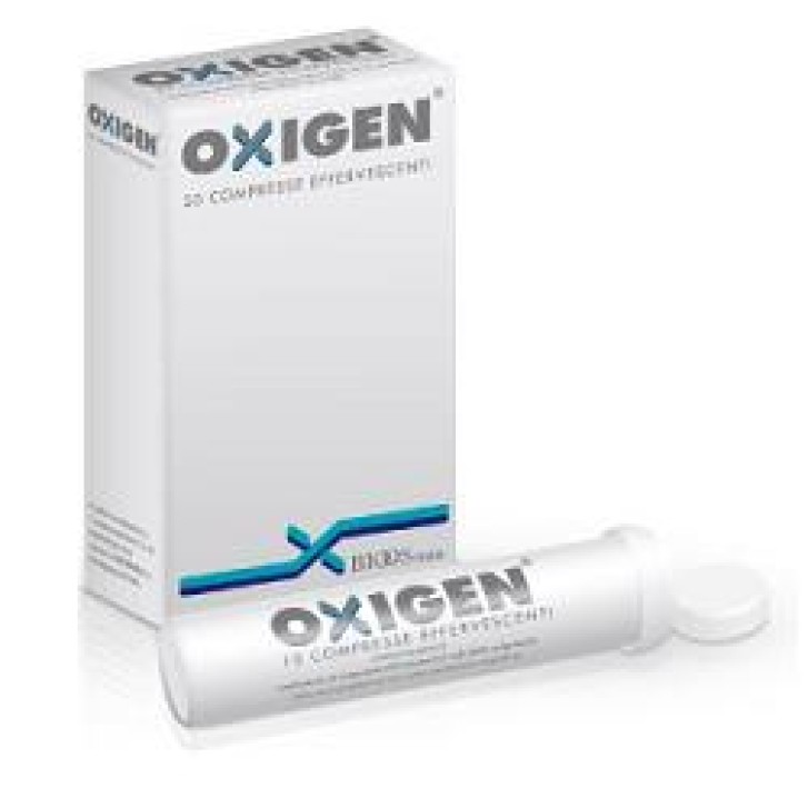 Oxigen 20 Compresse Effervescenti - Integratore Alimentare