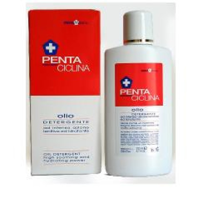 Pentaciclina Olio Detergente Lenitivo ed Iratante per Pelli Secche 200 ml