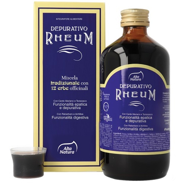 Depurativo Rheum 250 ml - Integratore Depurativo