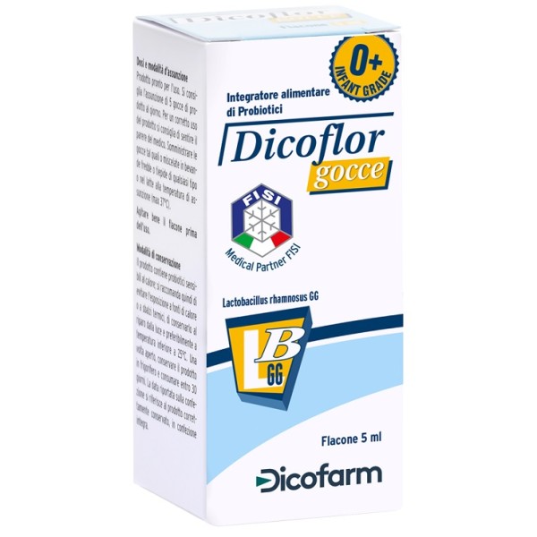 Dicoflor Gocce 5 ml - Integratore Fermenti Lattici