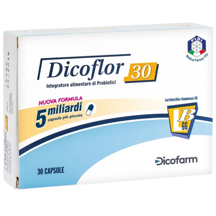 Dicoflor 30 30 Capsule - Integratore Fermenti Lattici